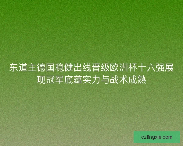 东道主德国稳健出线晋级欧洲杯十六强展现冠军底蕴实力与战术成熟 东道主德国稳健出线晋级欧洲杯十六强展现冠军底蕴实力与战术成熟